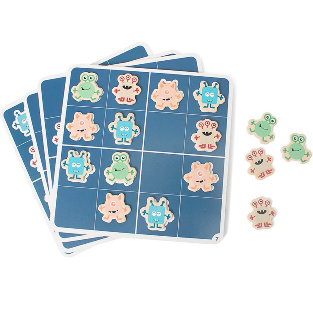 Holz-Logikspiel – Sudoku