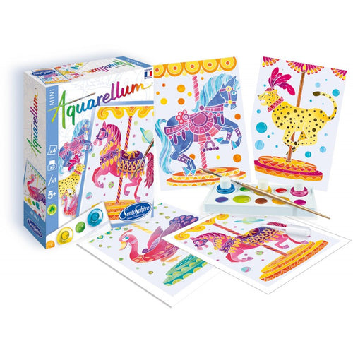 Aquarellum Mini – Malset „Karussell”