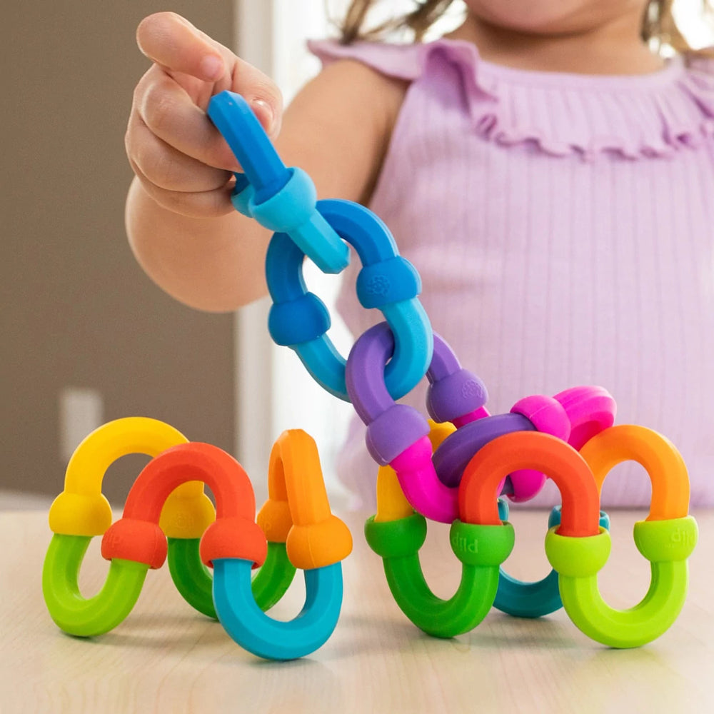 Półokrągłe Klocki Fat Brain Toys - Plip Links - Tublu.de