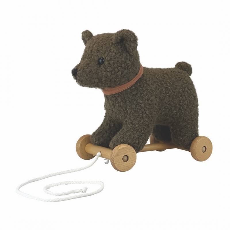 Raoul der Plüschbär Kuscheltier zum Ziehen