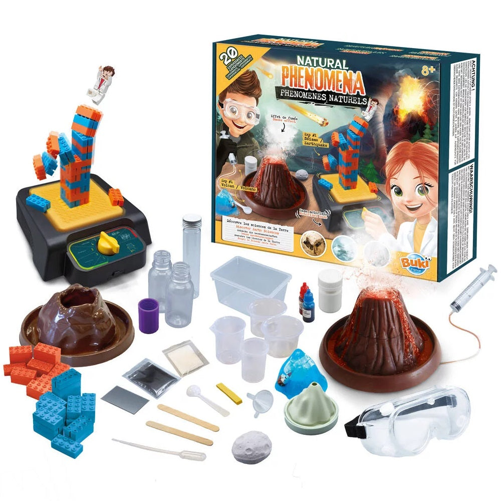Set mit 20 Experimenten - Naturkatastrophen