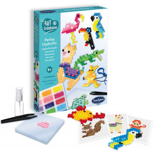 Set zum Basteln von Schlüsselanhängern und Tierfiguren aus Wasserperlen