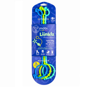 3er-Set Silikonspielzeugstreifen - Liinklz Blue