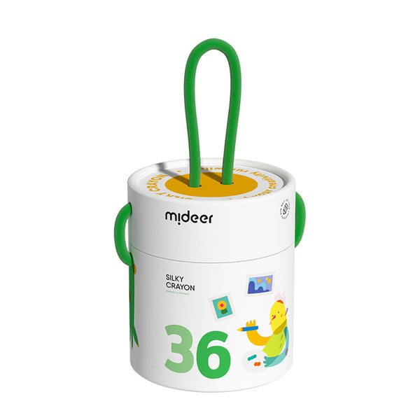 Eimer mit schnell trocknenden, weichen, abwaschbaren Buntstiften – 36 Farben