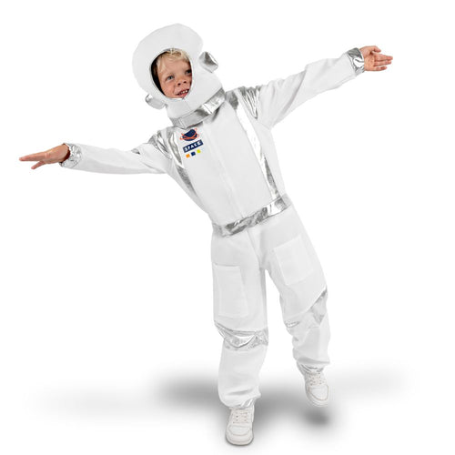 Astronautenanzug – Größe 116–128 cm (5–8 Jahre)