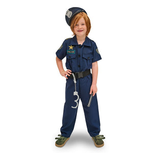 Polizistenkostüm – Größe 96–116 cm (3–6 Jahre)