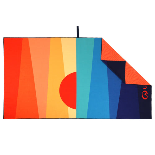 Schnelltrocknendes Handtuch SoftFibre Recycled – Sun 150 x 90 cm