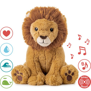 Noisy Louis Lion™ mit Geräuschsensor und Spieluhr - Löwe