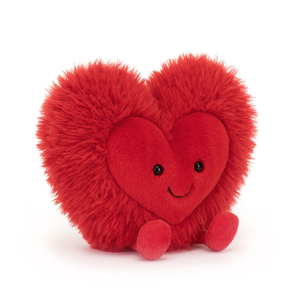 Plüschherz Rot  24 cm
