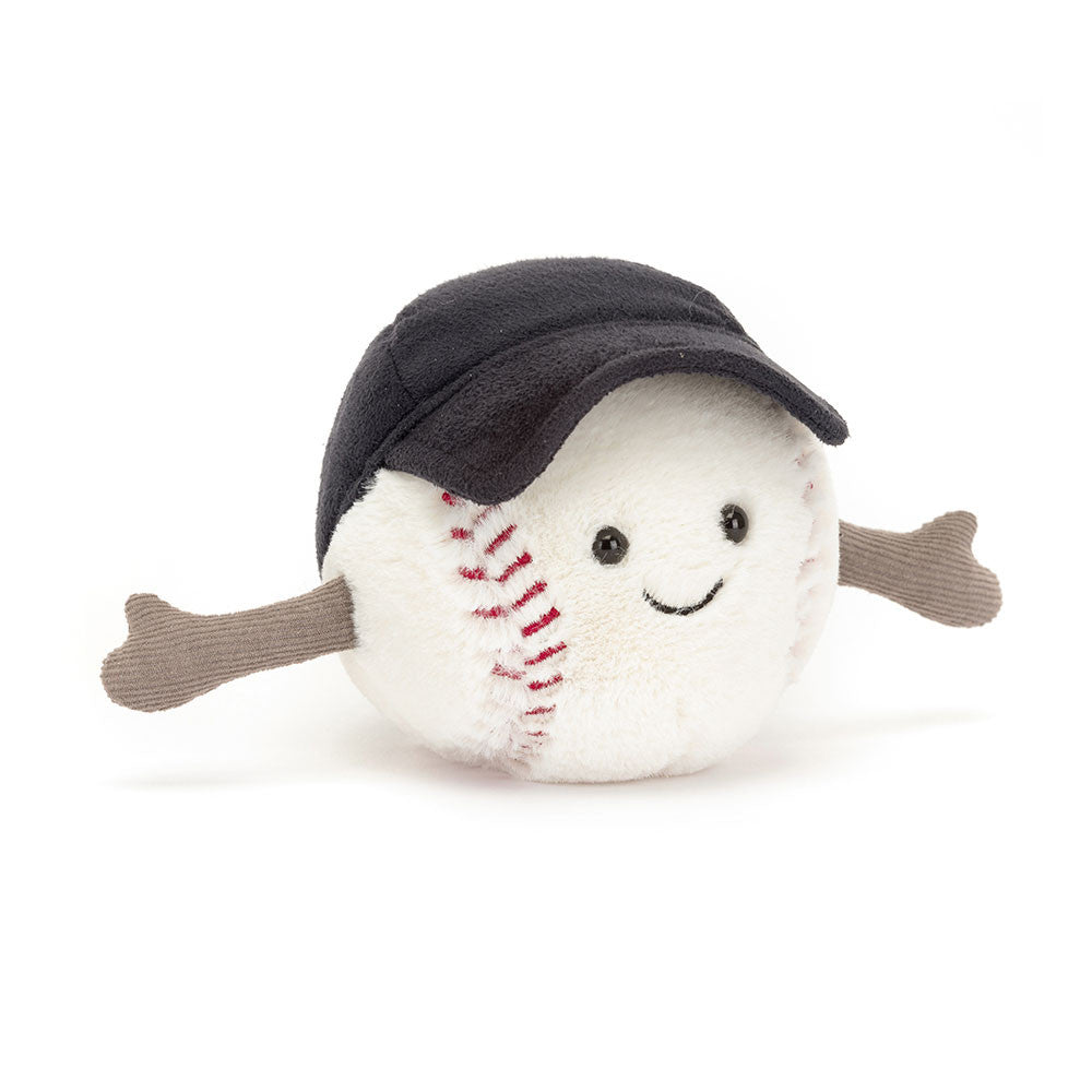 Plüsch-Baseball 10 cm