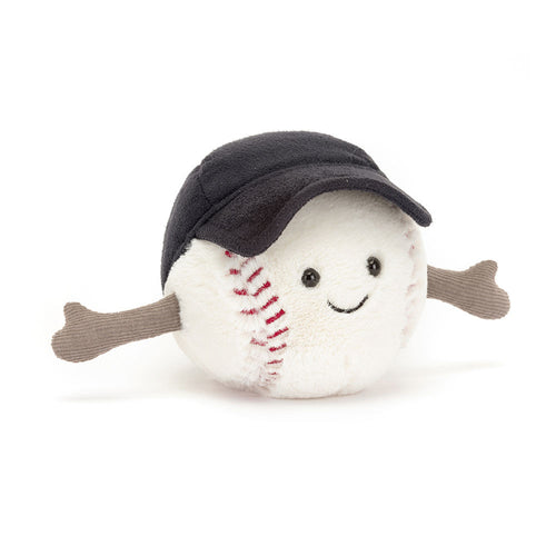 Plüsch-Baseball 10 cm