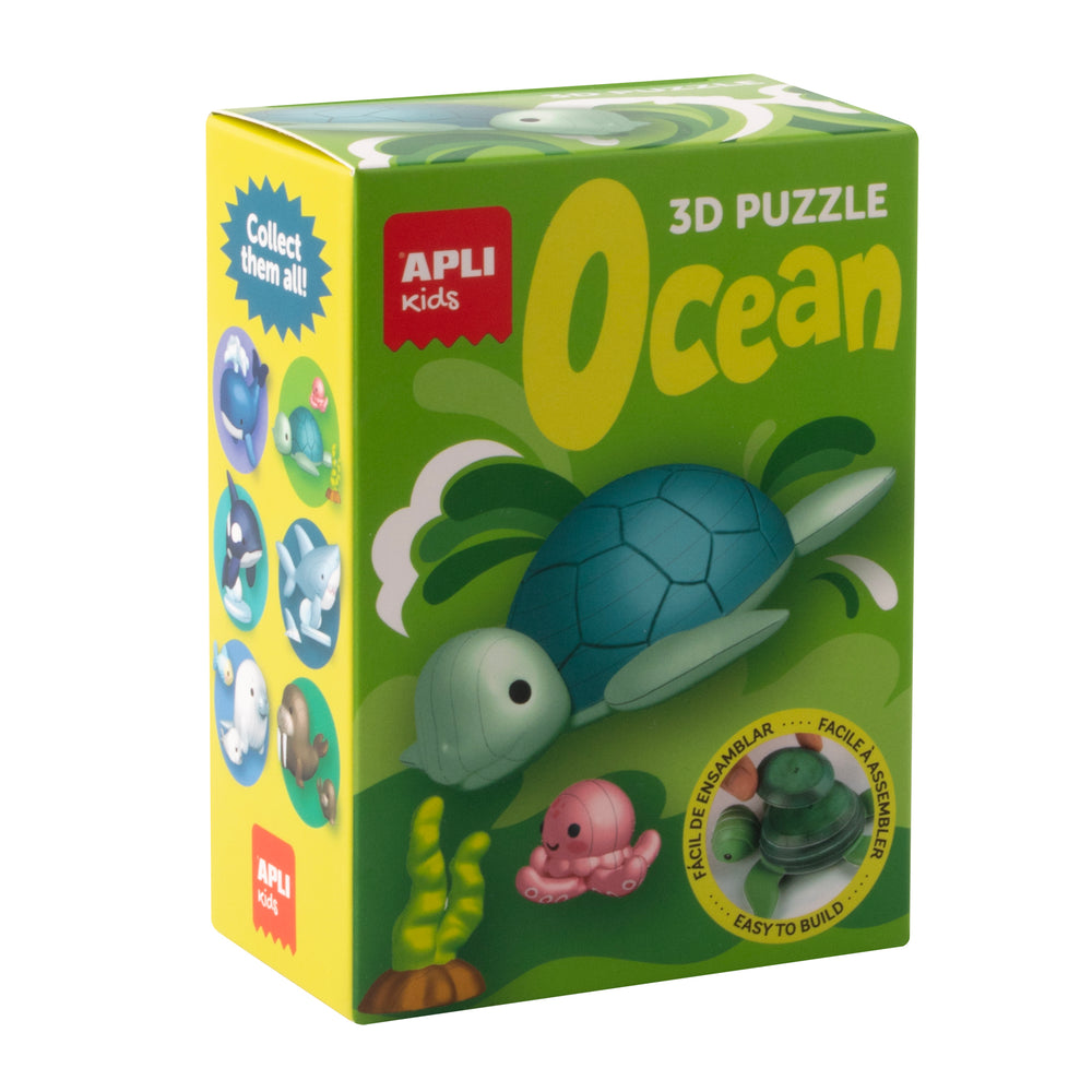 3D-Puzzle Ozean – Schildkröte