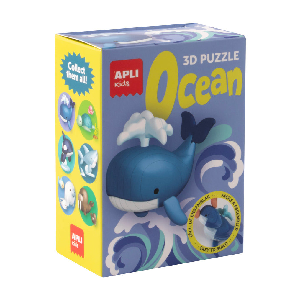 3D-Puzzle Ozean – Wal