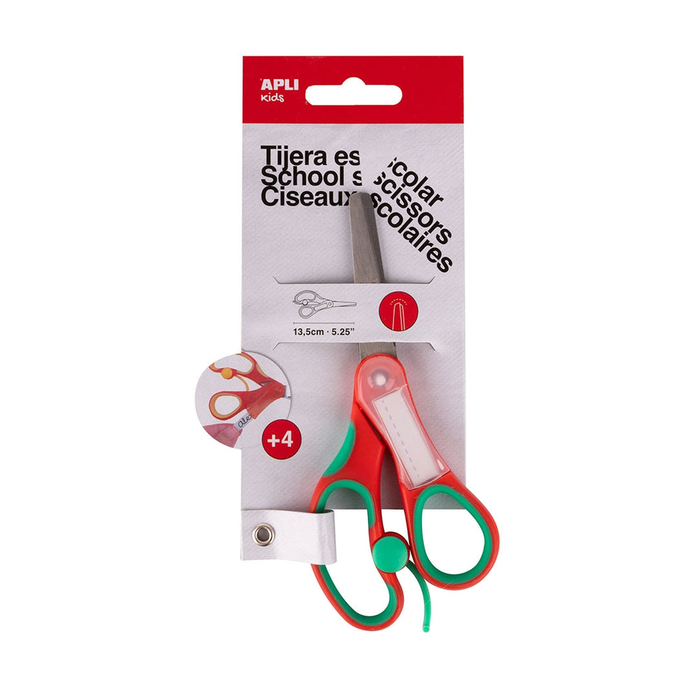 Schere für Kindergartenkinder, 13 cm – Rot