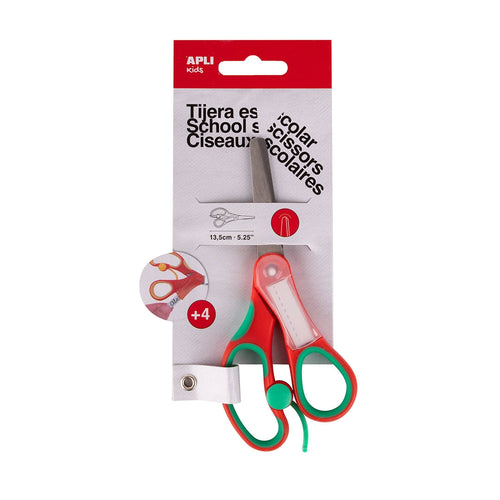 Schere für Kindergartenkinder, 13 cm – Rot