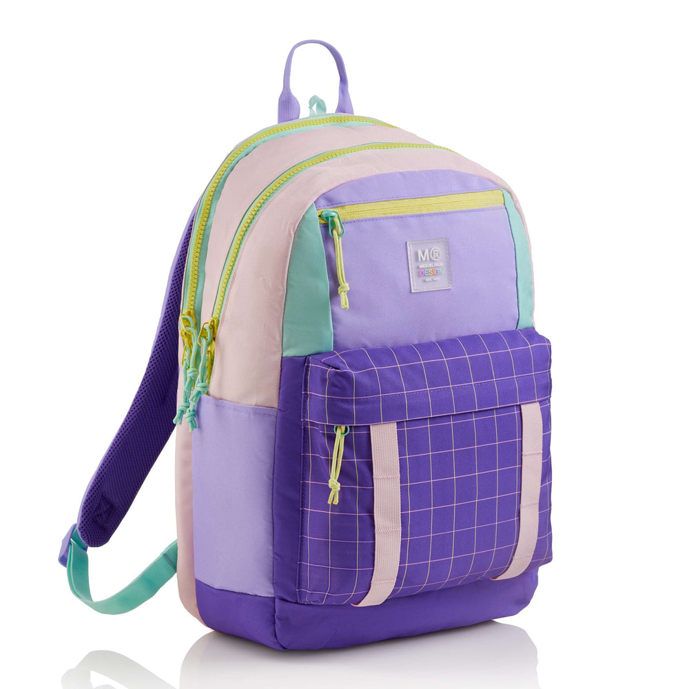 Dreiteiliger Schulrucksack Amsterdam – Rider Violet 28 l