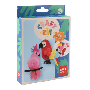 Kreatives DIY-Bastelset – Filzvögel