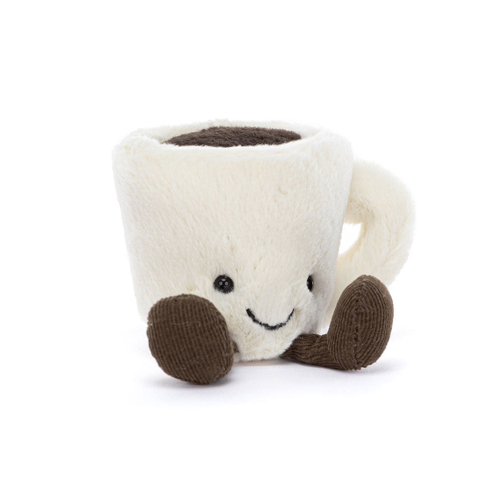 Plüsch-Espressotasse „Fröhlich“ 10 cm