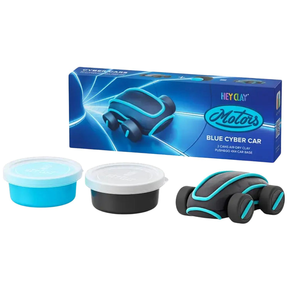Modelliermasse – Cyber-Auto Blau