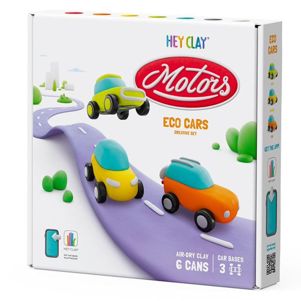 Modelliermasse – Öko-Autos