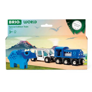 Zug mit Triceratops-Dinosaurier – Sonderausgabe