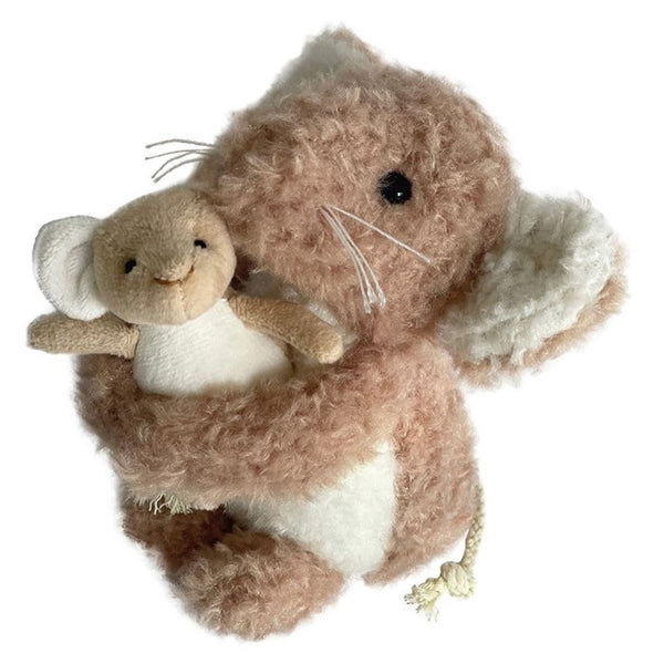 Camelia die Maus Kuscheltier mit ihrem Baby - Tublu.de