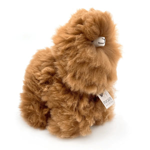 Plüsch-Maskottchen Alpaka Monsterfluff – Hazelnut 32 cm