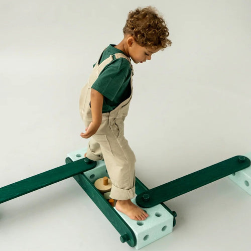 Balance Track Set – Ozeanminze/Waldgrün