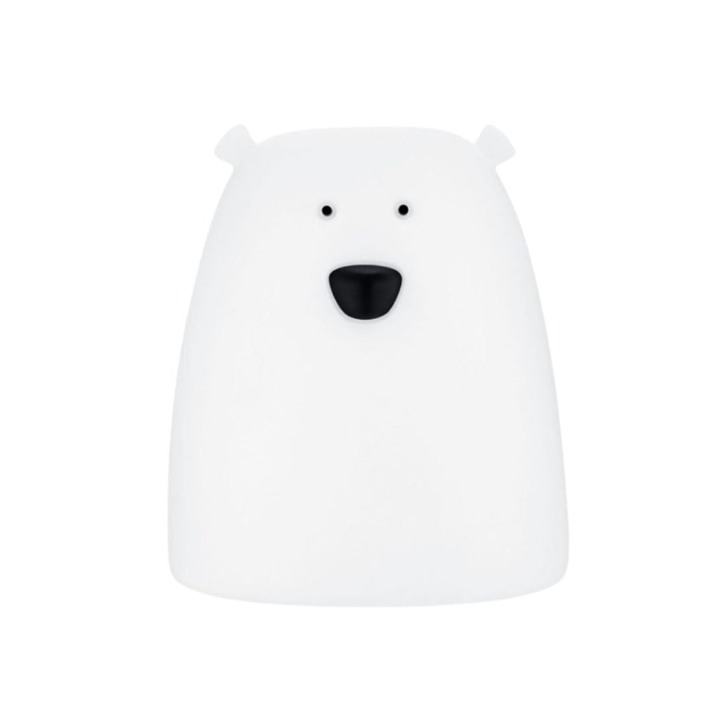 Kleine Teddybär-Lampe – weiß