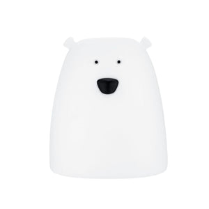 Kleine Teddybär-Lampe – weiß