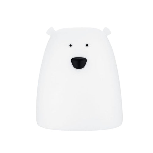 Kleine Teddybär-Lampe – weiß