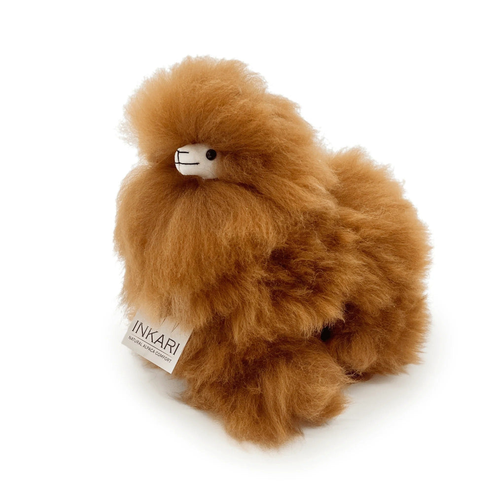 Plüsch-Alpaka Monsterfluff – Hazelnut 23 cm