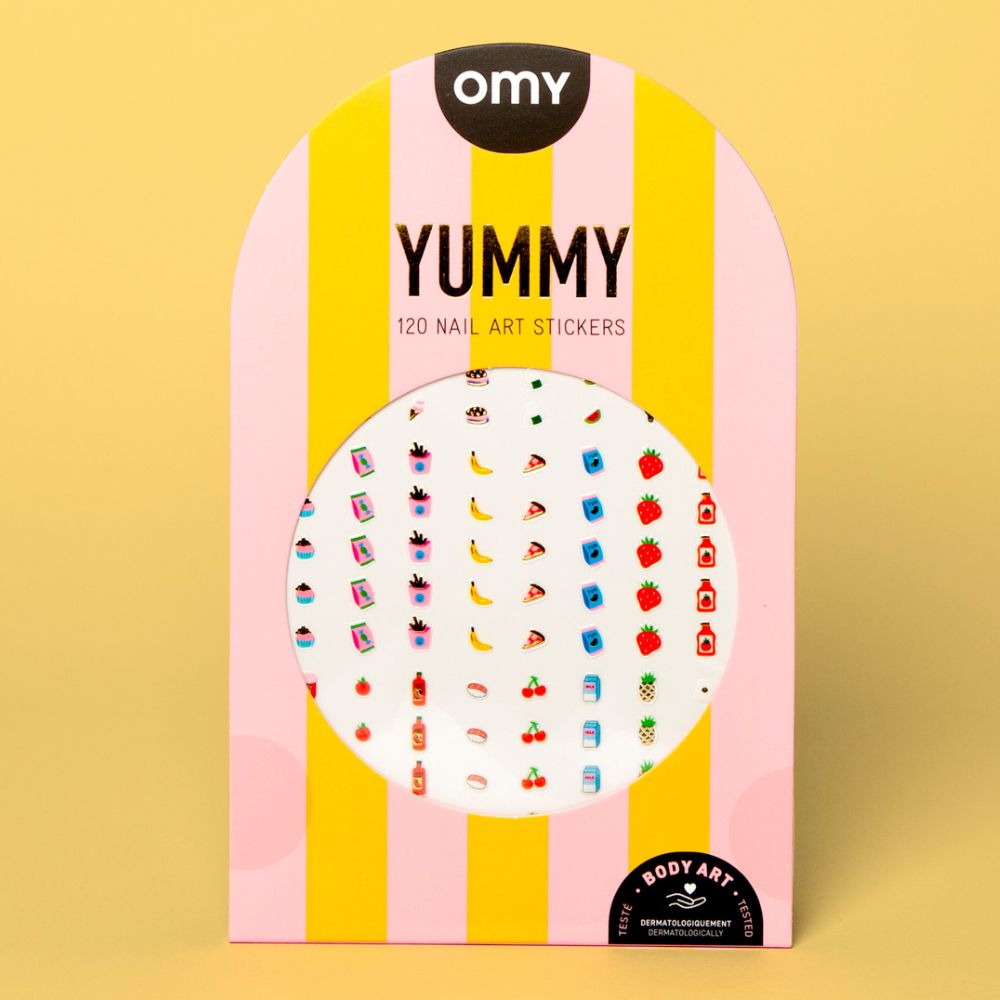 Nagelsticker – Yummy 120 Stück