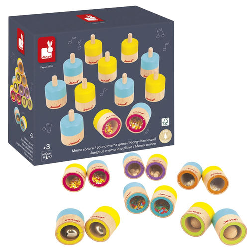 Memory-Spiel mit Geräuschen 3+ - Tublu.de