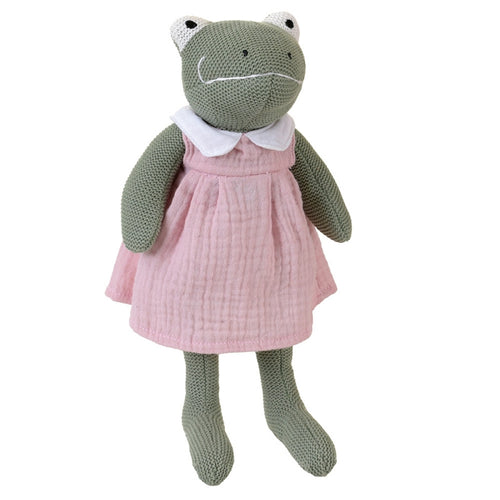 Paulette der Frosch Kuscheltier