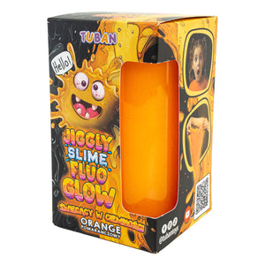 Set JGGLY SLIME FLUO GLOW – orange 430 g
