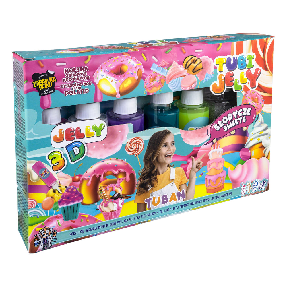 Tubi Jelly Set 6 Farben - Süßigkeiten