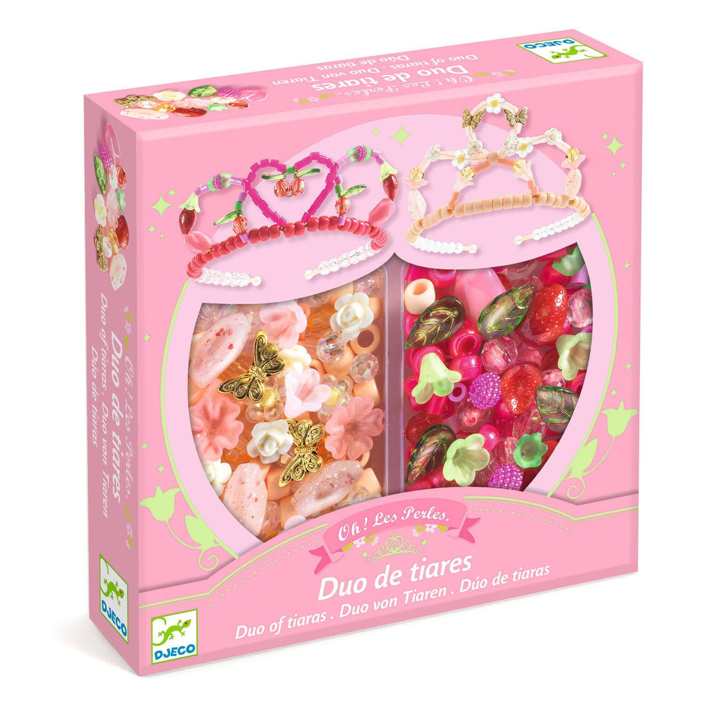 Schmuckset – 2 rosa Diademe - Tublu.de