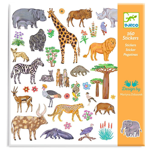 Stickerset 160 Stück – Kenia - Tublu.de