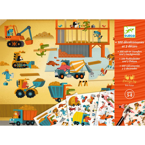 Kunstset Abziehbilder – Fahrzeuge - Tublu.de