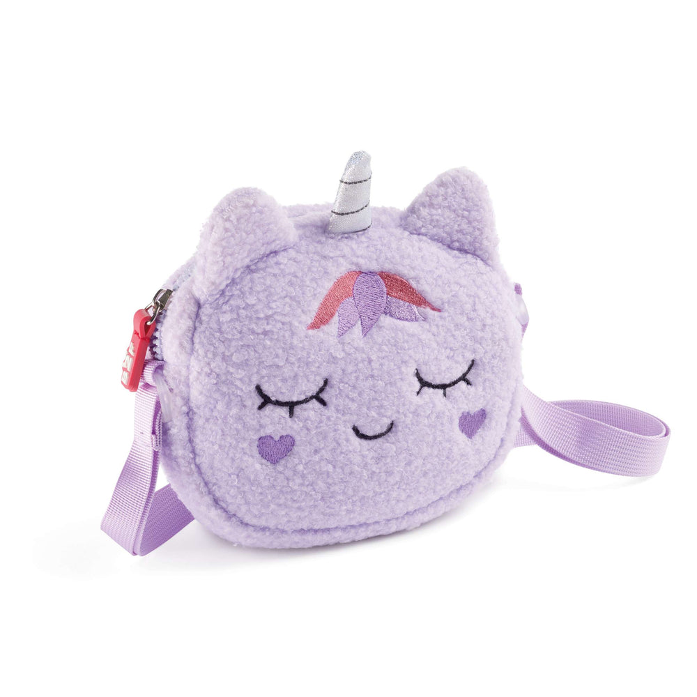 Flauschige Handtasche – Einhorn