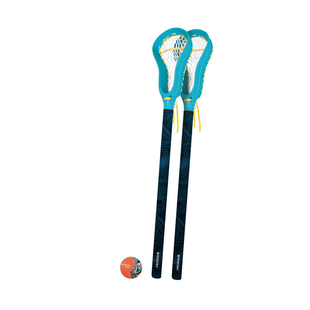 Wassergeschicklichkeitsspiel - Lacrosse blau