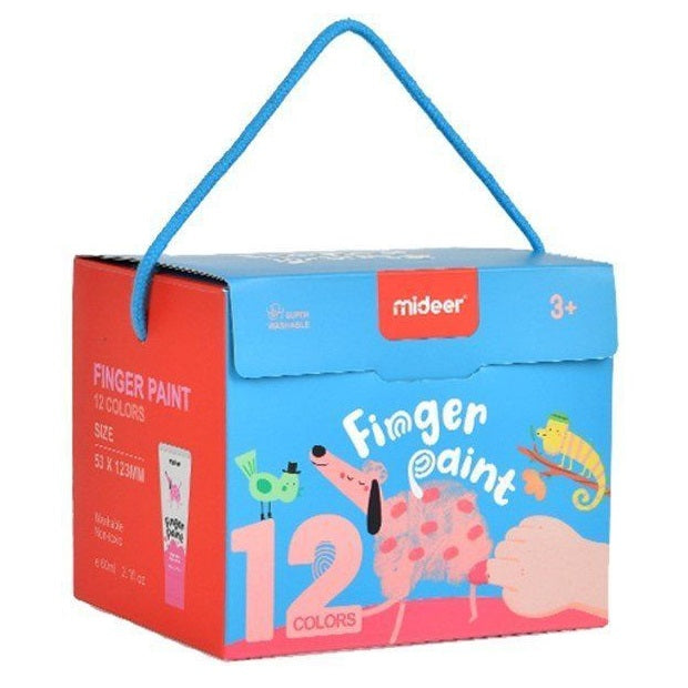 Fingerfarben – 12 Farben