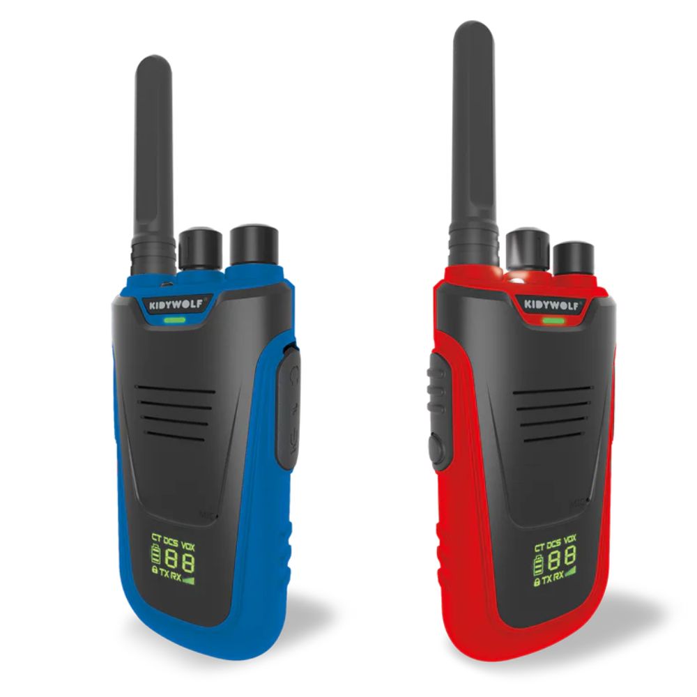 Walkie-Talkie-Set – blau-rot