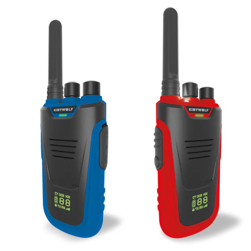 Walkie-Talkie-Set – blau-rot