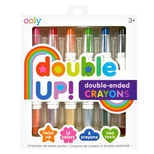 Doppelseitige Buntstifte – Double Up!, 6er-Set