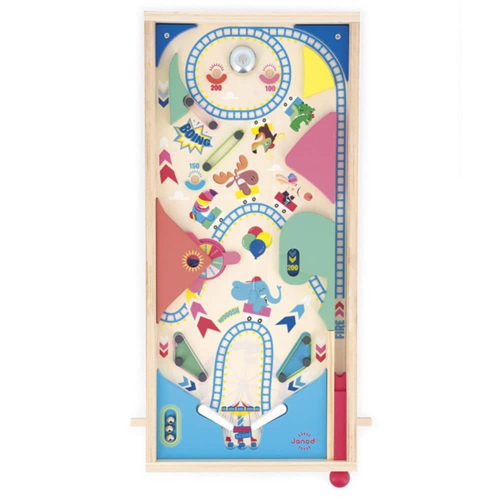 Holz-Geschicklichkeitsspiel – Pinball Applepop