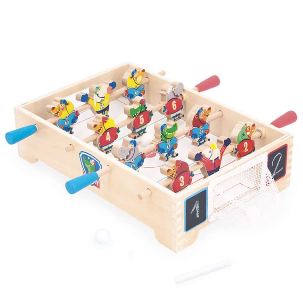 Holz-Geschicklichkeitsspiel – Mini-Hockey Applepop 3+