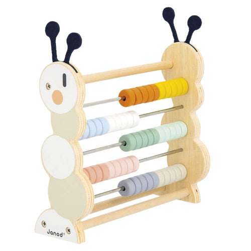 Holz-Abakus Raupe – Sweet Cocoon 18m+