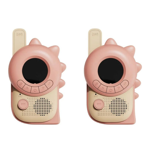 Walkie Talkie für Kinder – Rosa Dinosaurier